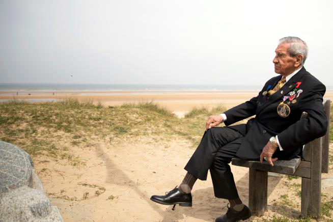 D-Day veteran Charles Shay, who saved lives on Omaha Beach, dies at 101 in France