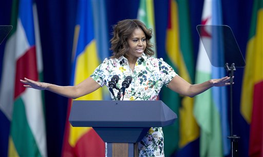 First lady asks leaders to change gender attitudes