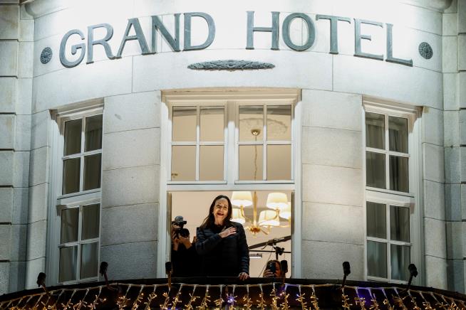 After months in hiding, Venezuelan opposition leader Machado reappears as a Nobel laureate