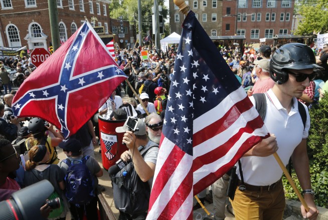 Trump: 'Many sides' to blame for violent clashes in Virginia