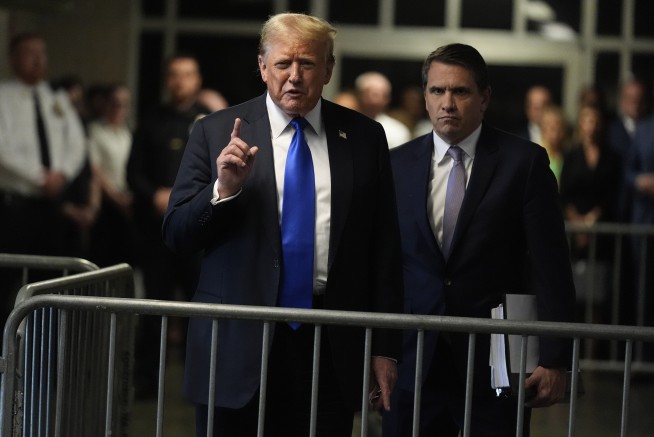 The Latest | Trump becomes first former US president to be convicted of felonies