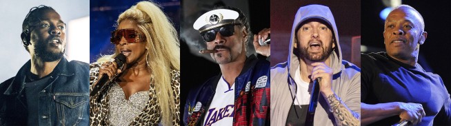 Dre, Snoop, Eminem, Blige, Lamar to perform at Super Bowl