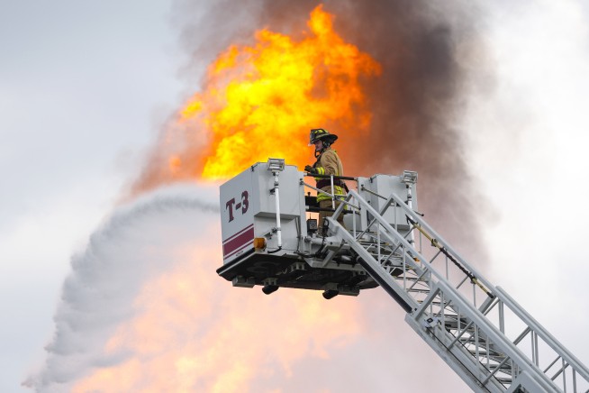 Massive pipeline fire burning near Houston began after a vehicle struck a valve, officials say