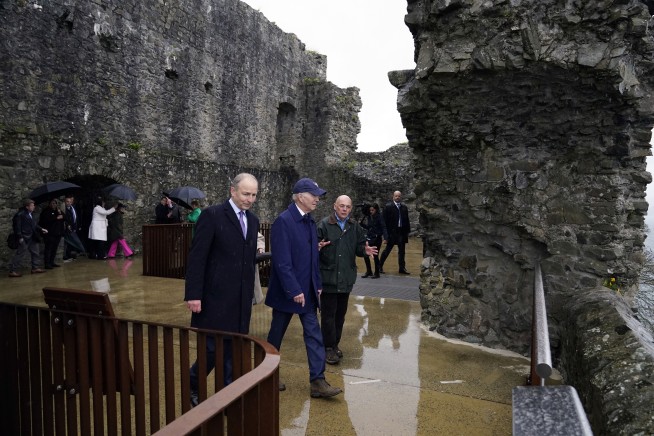 Joe O'Biden? In Ireland, president wonders why anyone leaves