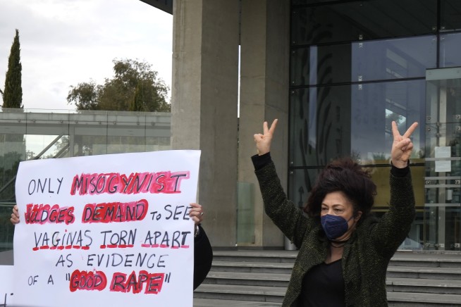 Cyprus overturns UK woman's conviction for making up rape