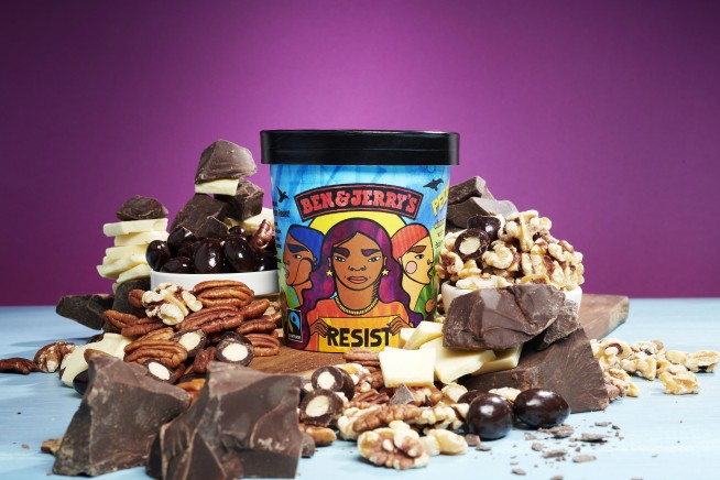 Ben & Jerry's unveils Pecan Resist flavor ahead of midterms