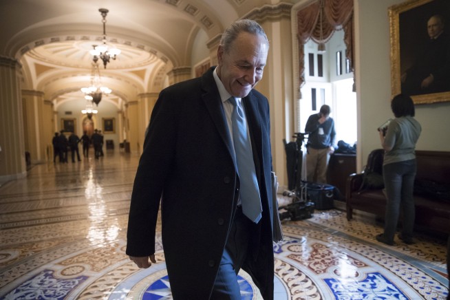 The Latest: Senate advances bill to reopen government