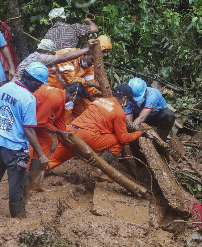 Floods, landslides kill at least 28 people in southern India