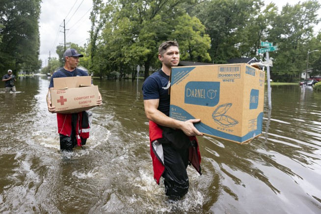 Tropical Storm Debby drenches Southeast with rain, high water as it drifts along the Atlantic coast
