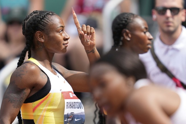 Sprinter Sha'Carri Richardson arrested at Washington airport on a domestic violence offense