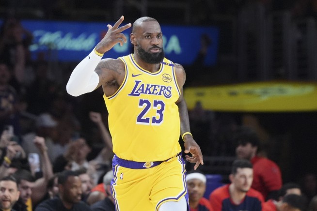 LeBron James becomes first to score 50,000 combined points in NBA regular season and playoffs
