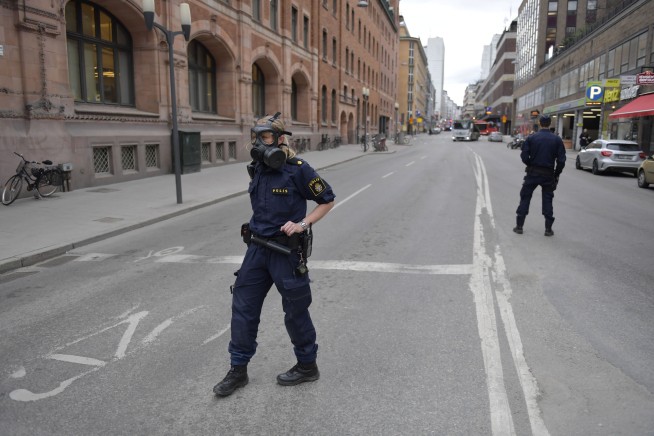 Swedish media: Truck crashes into Stockholm store, 3 dead