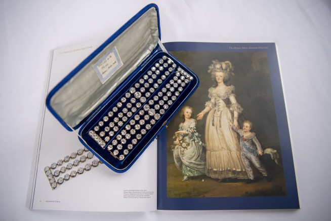 Marie Antoinette's diamond bracelets fetch $8.3M at auction