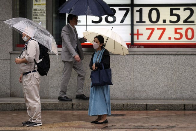 Stock market today: Asian shares mostly decline as Nvidia weighs on Wall Street