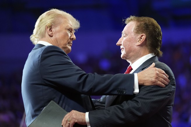 Trump turns his full focus on Harris at his first rally since Biden's exit from the 2024 race