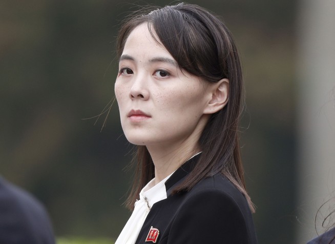 Kim's sister enraged by Seoul's preemptive strike comments