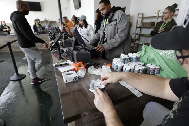 Boston braces for large crowds as 1st pot shop opens