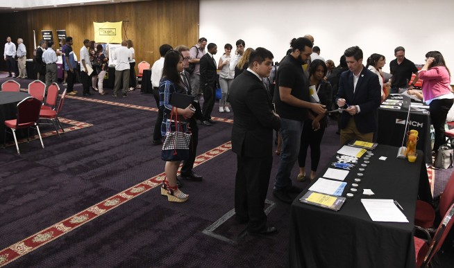 US hiring slower but steady as employers add 155K jobs