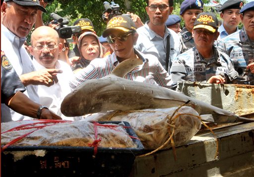 Thai man arrested on boat believed to be carrying slave fish