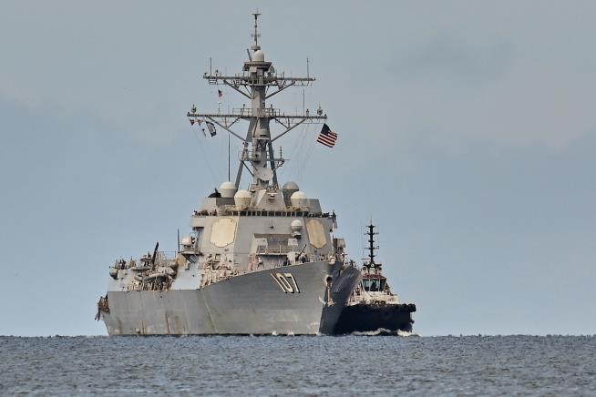 US warship docks in Trinidad and Tobago, putting more pressure on Venezuela