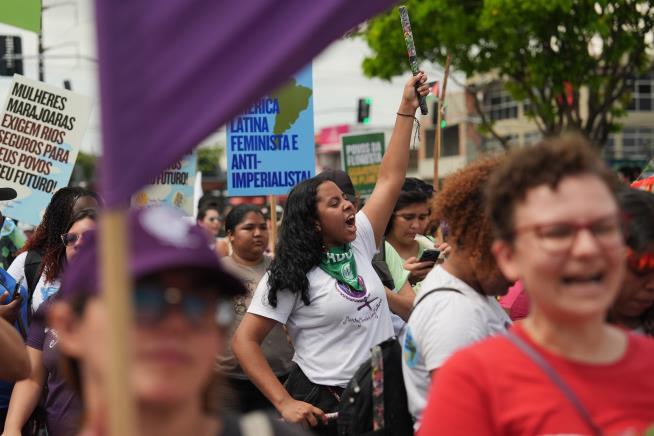 Climate protesters demand to be heard as they march on COP30 with costumes and drums