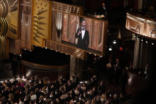 Audience for 95th Oscars rebounds slightly to 18.7 million