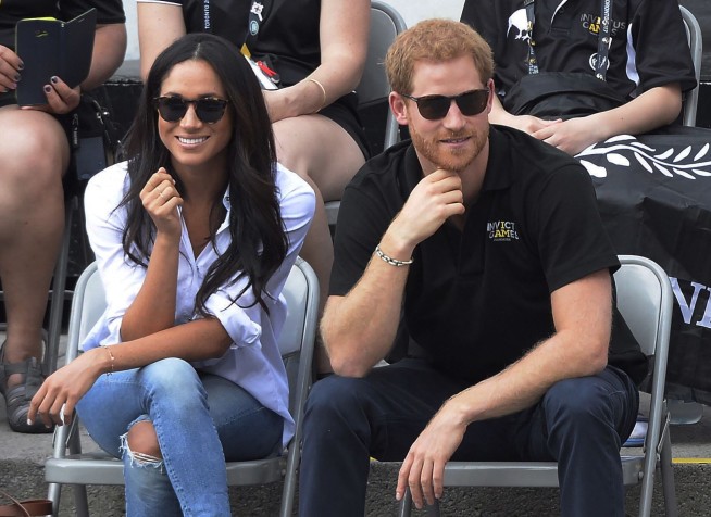 Prince Harry, Meghan Markle together at official event