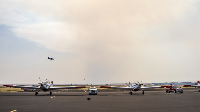 Older pilots with unmatchable experience are key to the US aerial firefighting fleet
