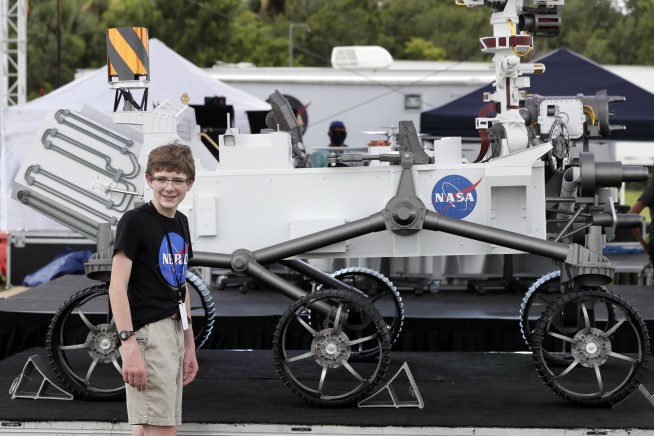 NASA launches Mars rover to look for signs of ancient life