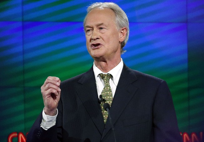 Lincoln Chafee files to run for president as Libertarian