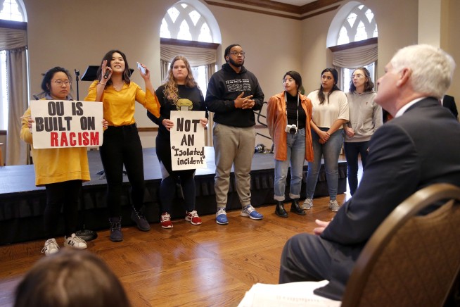 OU student says she tweeted blackface video to make 'stand'