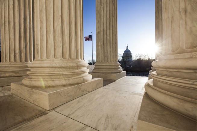 The Latest: Democrats block Trump nominee to high court