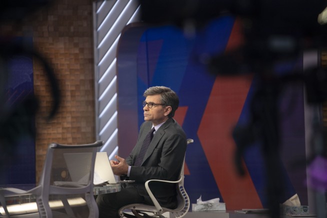 ABC's Stephanopoulos positive for coronavirus but feels well