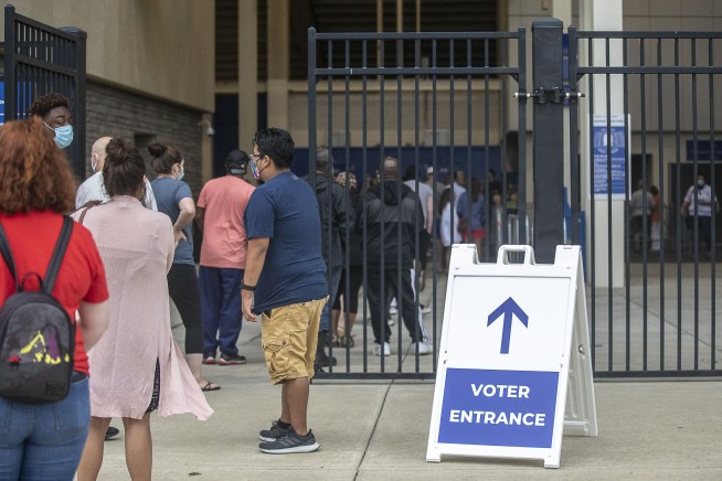 The Latest: Jacobs wins special election to replace Collins