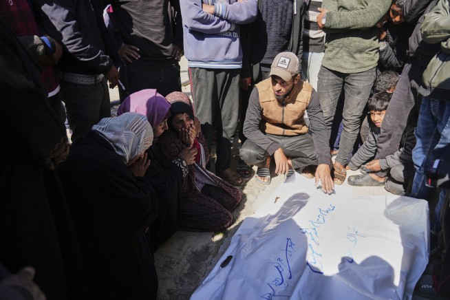 Gaza's Health Ministry says Israel has struck the largest hospital in the territory's south