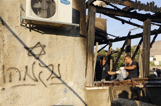 Attack in West Bank kills Palestinian child, homes torched