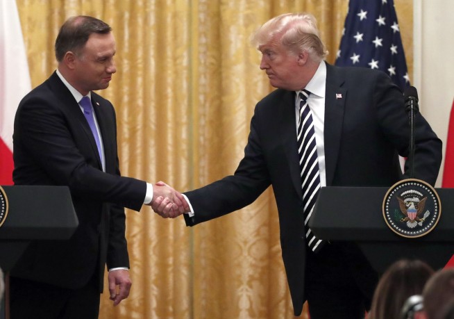 Fort Trump? Polish leader dangles offer to US president