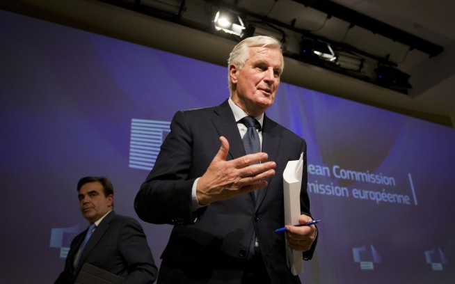 The Latest: Top Brexit supporter backs no confidence in May