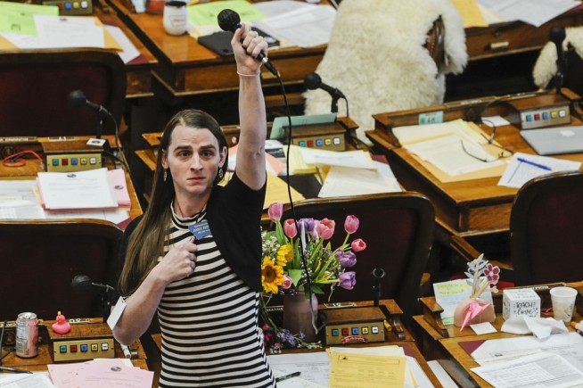 Silenced transgender state lawmaker Zooey Zephyr wins reelection in Montana