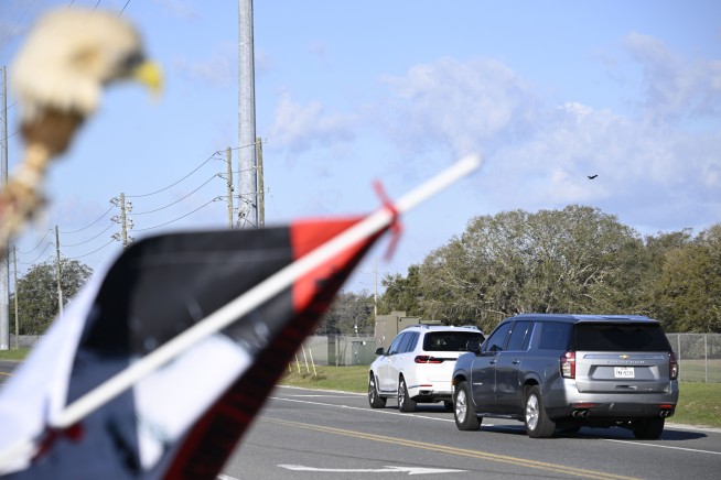 Leonard Peltier leaves prison after Biden commuted his sentence in the killing of two FBI agents