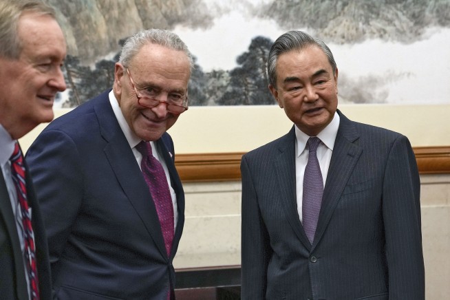 US Senate Majority Leader Schumer meets Xi and welcomes stronger Chinese statement on Hamas attack