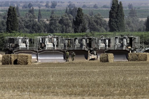 Gaza militants unleash heavy rocket fire on Israel