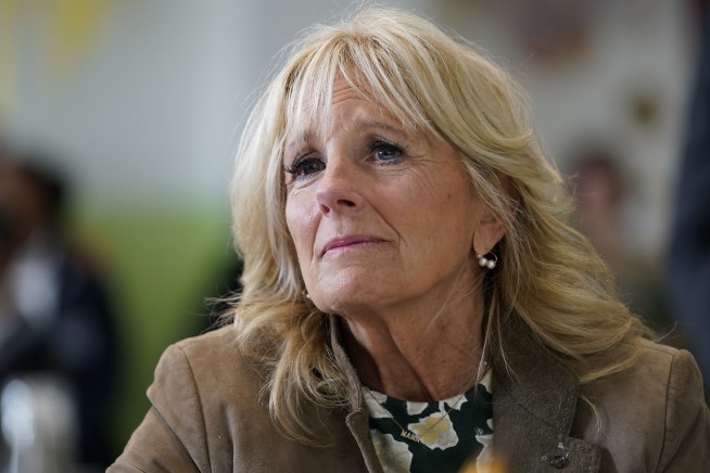 Jill Biden says she, president settle arguments by 'fexting'