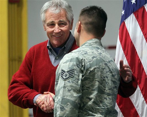 Drug probe undercuts Hagel pep talk to nuke force