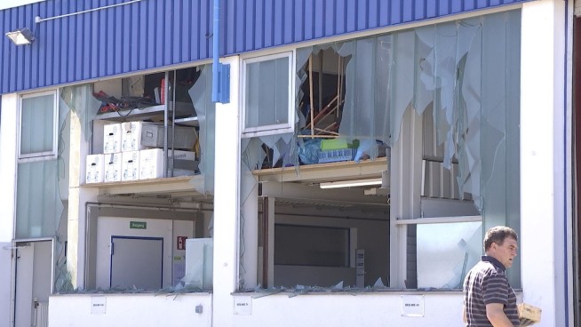 US WWII bomb detonated in Germany, causing widespread damage