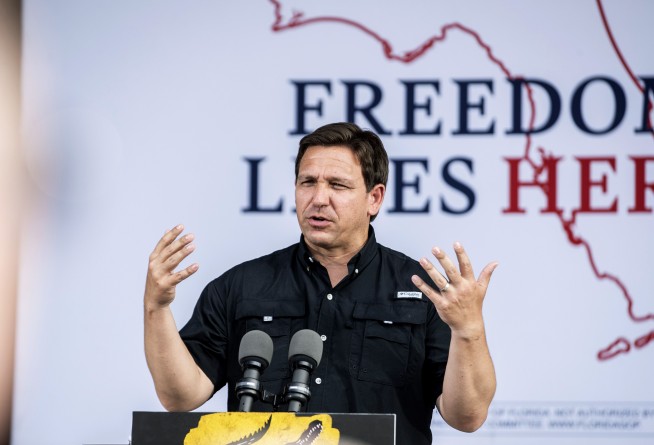 Gov. Ron DeSantis faces voters in a changing Florida