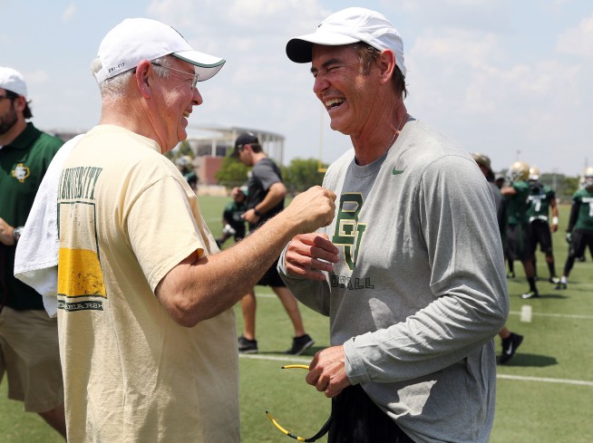 The Latest: Baylor condemns own handling of assault cases