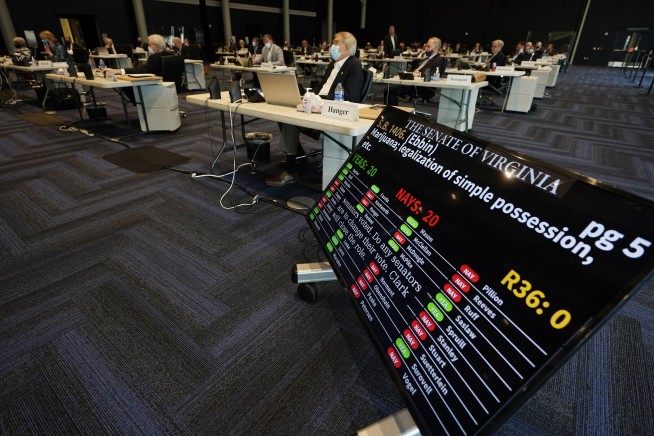 Virginia becomes first Southern state to legalize marijuana