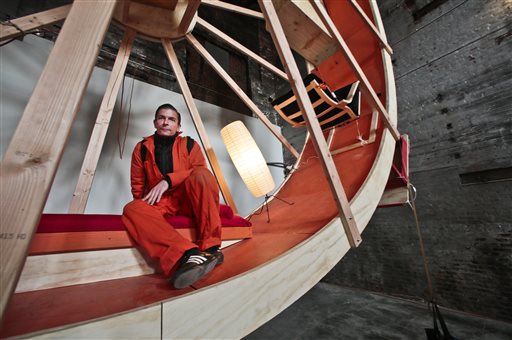 NYC artists live on 'human hamster wheel'