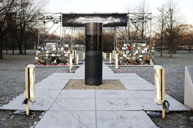 Activists apologize for use of Holocaust victims’ remains